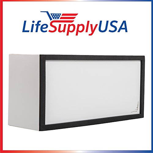 LifeSupplyUSA True HEPA Filter Replacement Compatible with Surround Air XJ-3000 Series Air Purifier (3-Pack)