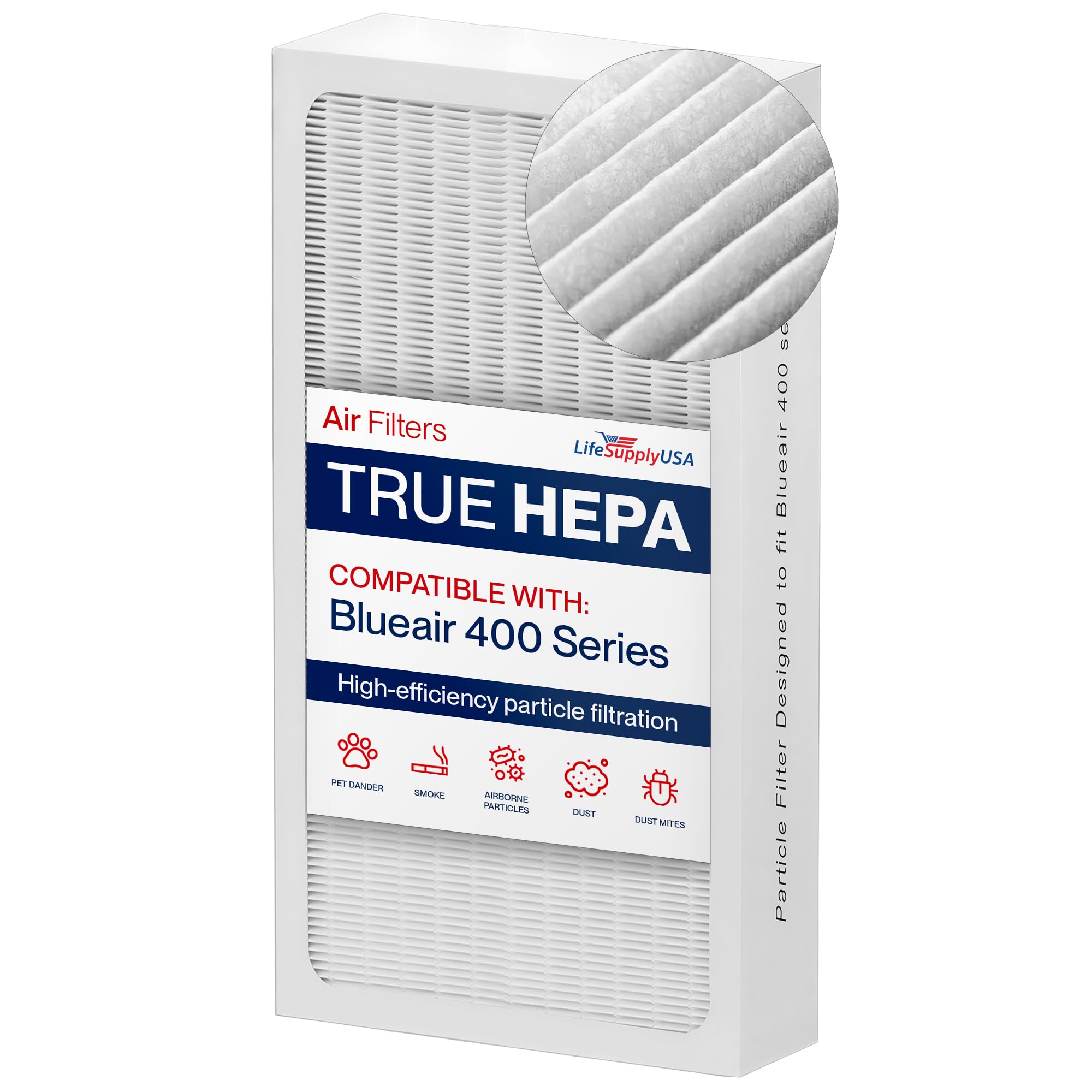 Blueair Classic 400 Series HEPA Filter Replacement | 403, 405, 480i