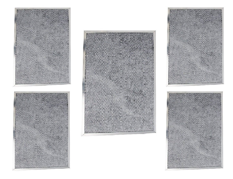 5 Pack Replacement Range Hood Charcoal Filter fits Whirlpool W10386873 UXT5236BDS-Range Hood Filters- LifeSupplyUSA