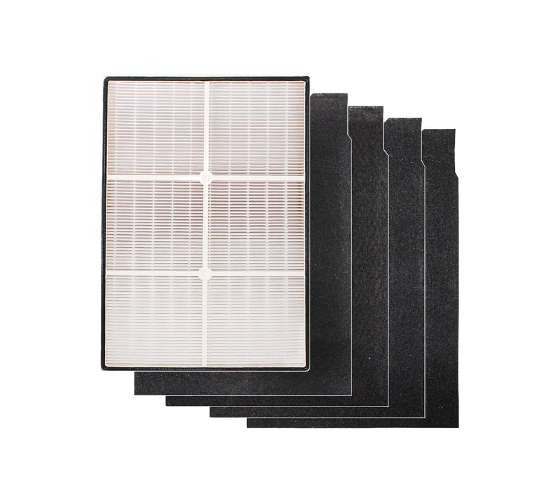 Replacement HEPA Filter Set Compatible with Whirlpool Whispure 1183051K, 817433K (Small)-Air Purifier Filters- LifeSupplyUSA