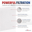 Humidifier Filter Replacement Pad Compatible for Honeywell HAC-801 by LifeSupplyUSA - 1 Pack