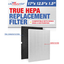 True HEPA Filter Replacement Compatible With Winix 5500-2 Air Purifier by LifeSupplyUSA - 1-Pack