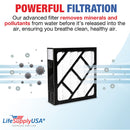 LifeSupplyUSA Air Filter Replacement Compatible with Bionaire 911D Humidifiers C22 C33 W2 W6 W7 W9 W25 W0210 W0305 W0310 W0340 W0840 W2845 - 1-Pack