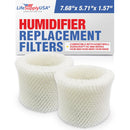 Wick C Humidifier Filter Replacement Compatible with Honeywell Duracraft HC-888, HCM-890 HCM-890C, HCM-890B Humidifiers by LifeSupplyUSA (2-Pack) - 2-Pack