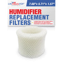 Wick C Humidifier Filter Replacement Compatible with Honeywell Duracraft HC-888, HCM-890 HCM-890C, HCM-890B Humidifiers by LifeSupplyUSA - 1-Pack