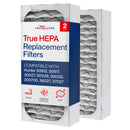30912 True HEPA Filter Replacement Compatible with Hunter 30917 30027 30028 30030 300705 36027 37027 Air Purifier by LifeSupplyUSA