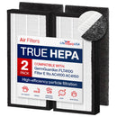 FLT4100 Filter E Replacement Compatible with GermGuardian AC4100, AC4150 Air Purifiers - HEPA + Carbon Pre-Filter Set by LifeSupplyUSA