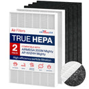 3304899 Filter Set Replacement Compatible with Coway Airmega AP-1512HH, 200M, AP-1512HHS, AP-1518R, AP-1519P -True HEPA + Activated Carbon Filters by LifeSupplyUSA