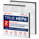 PEAIRPLG 3-in-1 Filter Replacement Compatible with Pure Enrichment PureZone Air Purifier True HEPA + Activated Carbon by LifeSupplyUSA