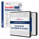 True HEPA + Carbon + Pre-Filter Compatible with Surround Air MT-8400SF Air Purifier by LifeSupplyUSA