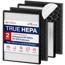 AP-B103 / AP-B104 Filter Set Replacement Compatible with Alexapure Breeze AP-B102, 3049 Air Purifier -True HEPA + Activated Carbon by LifeSupplyUSA
