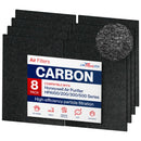 HRF-R/HRF-A Filter Replacement Set Compatible with Honeywell HPA200, HPA201, HA202, HPA204, HPA250 -True HEPA R + Carbon Pre-Filter A by LifeSupplyUSA