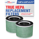 RP-AP088-F1 Filter Replacement Compatible with RENPHO RP-AP088W, RP-AP088B, RP-AP088 -4-in-1 H13 True HEPA + Activated Carbon + Pre-Filter by LifeSupplyUSA