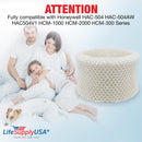 Humidifier Filter Replacement Wick Filter A Compatible with Honeywell HAC-504 HAC-504AW HAC504V1 HCM-1000 HCM-2000 HCM-300 Series by LifeSupplyUSA