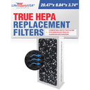 LifeSupplyUSA True HEPA Filter Replacement Compatible with Electrolux TiO2 Filter, Aerus Guardian Air Purifier - 1-Pack
