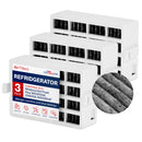 Refrigerator Filter Replacement Compatible with Whirlpool Air1 Fresh Flow W10311524, 2319308, W10335147 by LifeSupplyUSA