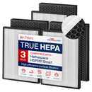 HSP001 True HEPA + Carbon 4-Stage Filter | Compatible with Hathaspace HSP001 HPF01M Fits Smart Air Purifier by LifeSupplyUSA