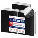 Vital 100-RF True HEPA Filter Set Compatible with LEVOIT Vital 100 Air Purifier Hepa + Activated Carbon Pre-Filter Replacement by LifeSupplyUSA