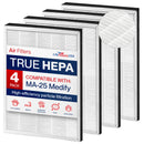 True HEPA Filter Replacement Compatible With MA-25 Medify Air Purifier by LifeSupplyUSA