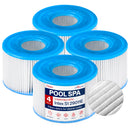 Spa Filter Cartridge Replacement for Intex S1 and A/C PureSpa Hot Tub Pool Filter by LifeSupplyUSA