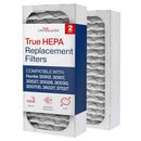 30912 True HEPA Filter Replacement Compatible with Hunter 30917 30027 30028 30030 300705 36027 37027 Air Purifier by LifeSupplyUSA
