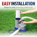 Spa Filter Cartridge Replacement for Intex S1 and A/C PureSpa Hot Tub Pool Filter by LifeSupplyUSA