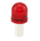 LifeSupplyUSA 18" Collapsible Traffic Safety Cones with LED Light Lamp Bright Orange Road Reflectors with Reflective Strips, Multipurpose Pop-Up Road Parking Cone for Emergency & Construction Use