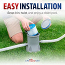 Spa Filter Cartridge Replacement for Intex S1 and A/C PureSpa Hot Tub Pool Filter by LifeSupplyUSA