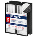 AER1 / 16216 2 True HEPA Filter + 4 Carbon Pre-Filter Replacement Compatible with Holmes HAPF300 & HAPF30 (Type D) and Bionaire BAP536/BAP516 by LifeSupplyUSA - 2 Pack,2 Hepa + 4 Carbon