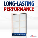 True HEPA Filter Replacement Compatible Whirlpool Whispure Air Purifier AP150 AP250 Sears Kenmore 83353, 83374 83234 SMALL by LifeSupplyUSA - Hepa