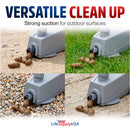 Pet Waste Vacuum Pooper Scooper for Dogs, Portable Electric Dog Poop Scooper for Yard Cleanup and Walks, No Touch Handheld Poop Picker by LifeSupplyUSA
