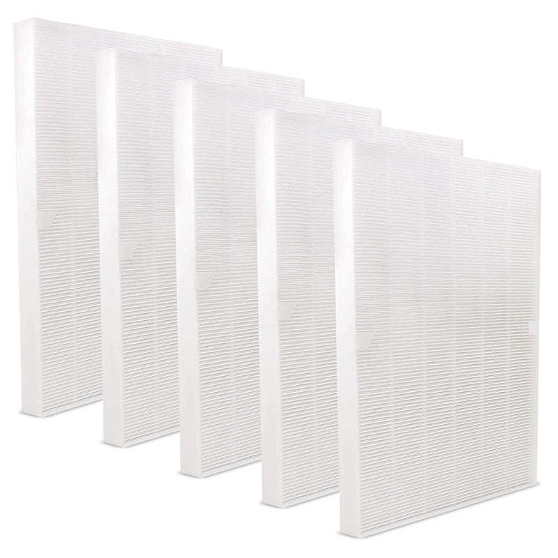 LifeSupplyUSA True HEPA Filter Replacement Compatible with Winix PlasmaWave 115115, Size 21 Air Purifier (5-Pack)