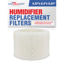 LifeSupplyUSA Humidifier Filter Replacement Wick Compatible with Philips 2000 Series HU4102/20 Humidifiers