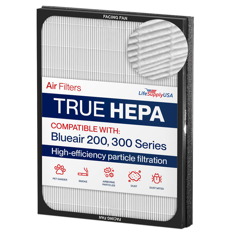 Blueair Classic 200/300 HEPA Filter Replacement | Models 203, 205