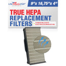 LifeSupplyUSA True HEPA Filter Replacement Compatible with Electrolux Brisa EF100 Air Purifier