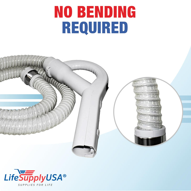 LifeSupplyUSA Electric Vacuum Hose with Pistol Grip Swivel Handle Compatible with Aerus Electrolux Lux Legacy Epic Part