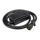 6ft 7 Way Trailer Plug Heavy Duty Inline Trailer Cord with Junction Box, 10AWG Cable for Easy Weatherproof Installation by LifeSupplyUSA