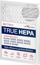 30212 True HEPA Filter Replacement Compatible with Hunter 30213, 30240, 30241, 30251, 30378, 30379, 30381 & 30382 Air Purifiers by LifeSupplyUSA