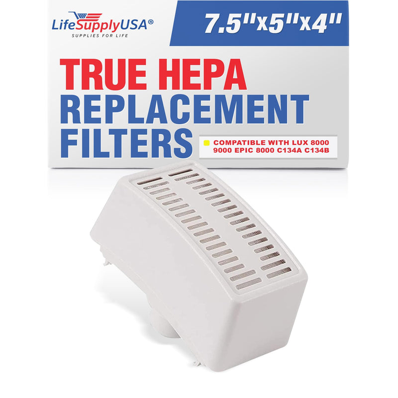 LifeSupplyUSA Vacuum Filter Replacement Compatible with Electrolux Lux Aerus Guardian Epic 8000/9000 Vacuum Cleaners Part 47404 (2-Pack)