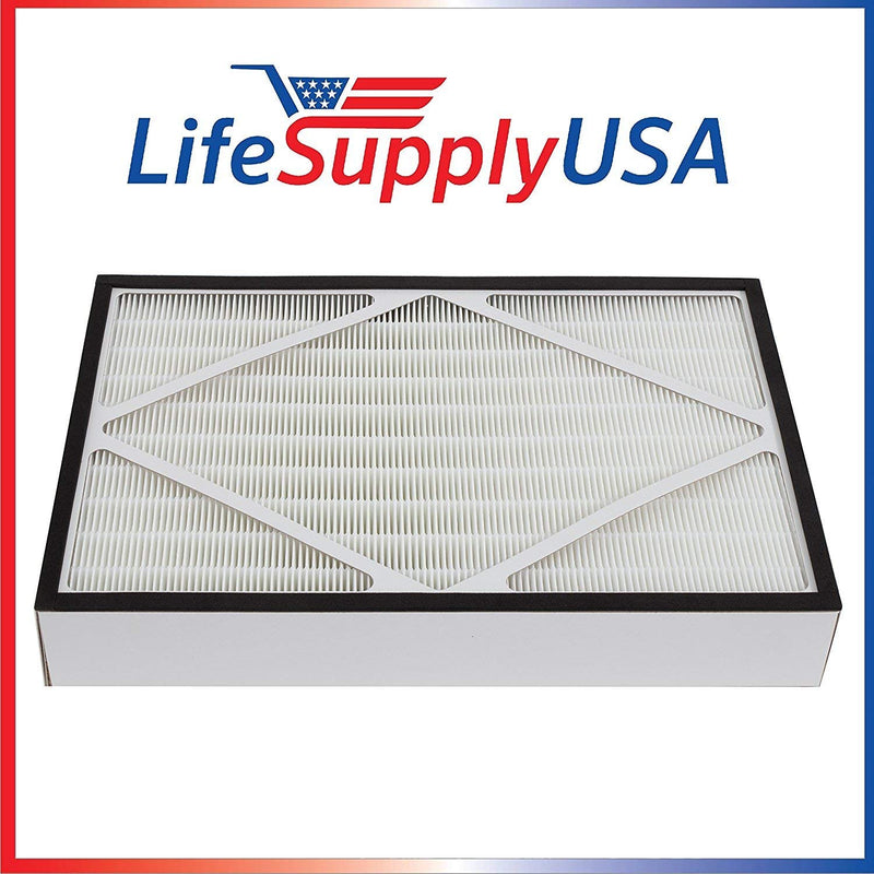 LifeSupplyUSA True HEPA Filter Replacement Compatible with Hamilton Beach 04162, 04163, and 04156 TrueAir High-Efficiency Air Purifier (3-Pack)