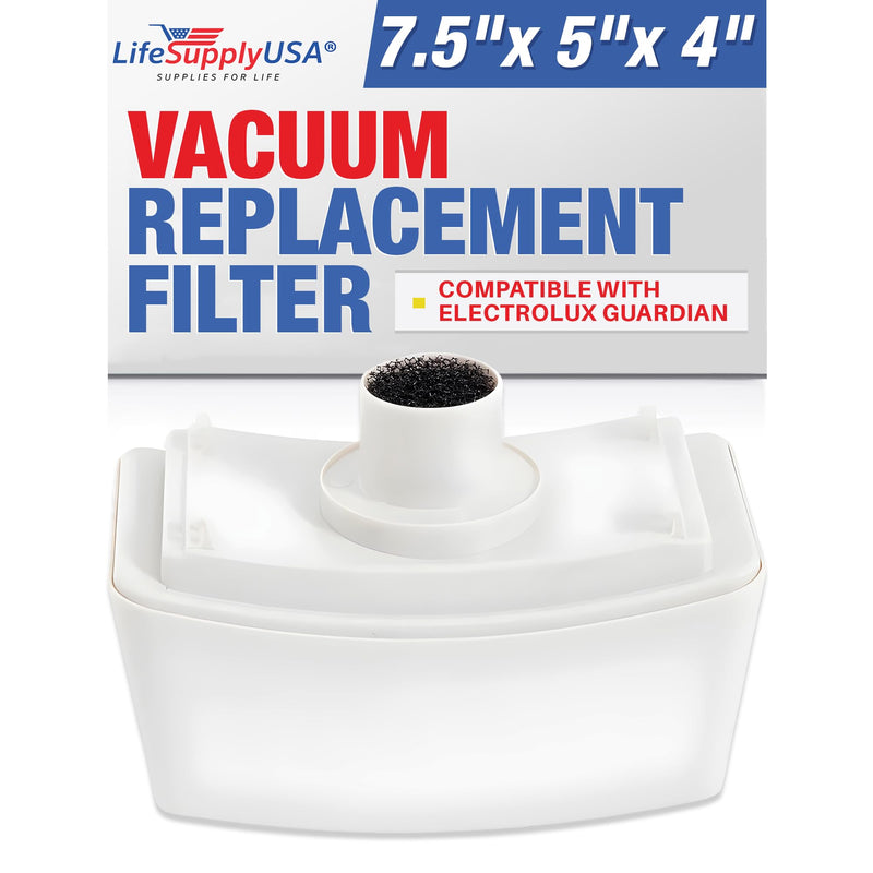 LifeSupplyUSA Vacuum Filter Replacement Compatible with Electrolux Lux Aerus Guardian Epic 8000/9000 Vacuum Cleaners Part 47404