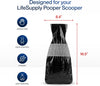 LifeSupplyUSA Replacement Bags for Pet Waste Vacuum Pooper Scooper, 50-Count Refill Pack