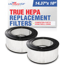 24000 HEPA Filter Replacement Compatible with Honeywell 24500 50250-S 52500 Air Purifier by LifeSupplyUSA (2-Pack) - 2-Pack