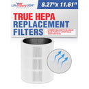 LifeSupplyUSA Carbon Filter Replacement Compatible with Blueair Blue Pure 411 Particle Air Purifiers - 1-Pack