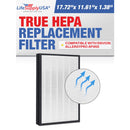 LifeSupplyUSA True HEPA Filter Replacement Compatible with Envion AllergyPro AP450 Air Purifier - 1-Pack