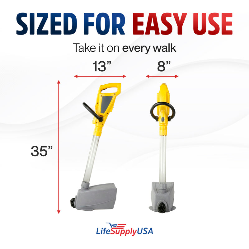 Pet Waste Vacuum Pooper Scooper for Dogs, Portable Electric Dog Poop S
