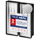 AER1 / 16216 True HEPA Filter Replacement Compatible with Holmes HAPF300 & HAPF30 (Type D) and Bionaire BAP536/BAP516 by LifeSupplyUSA (2-Pack) - 2 Pack,2 Hepa