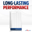 Classic 500/600 Series HEPA Particle Filter Replacement Compatible with Blueair Air Purifier Models 501 503 505 510 550E 555EB 601 603 605 650E by LifeSupplyUSA (3-Pack) - Particle