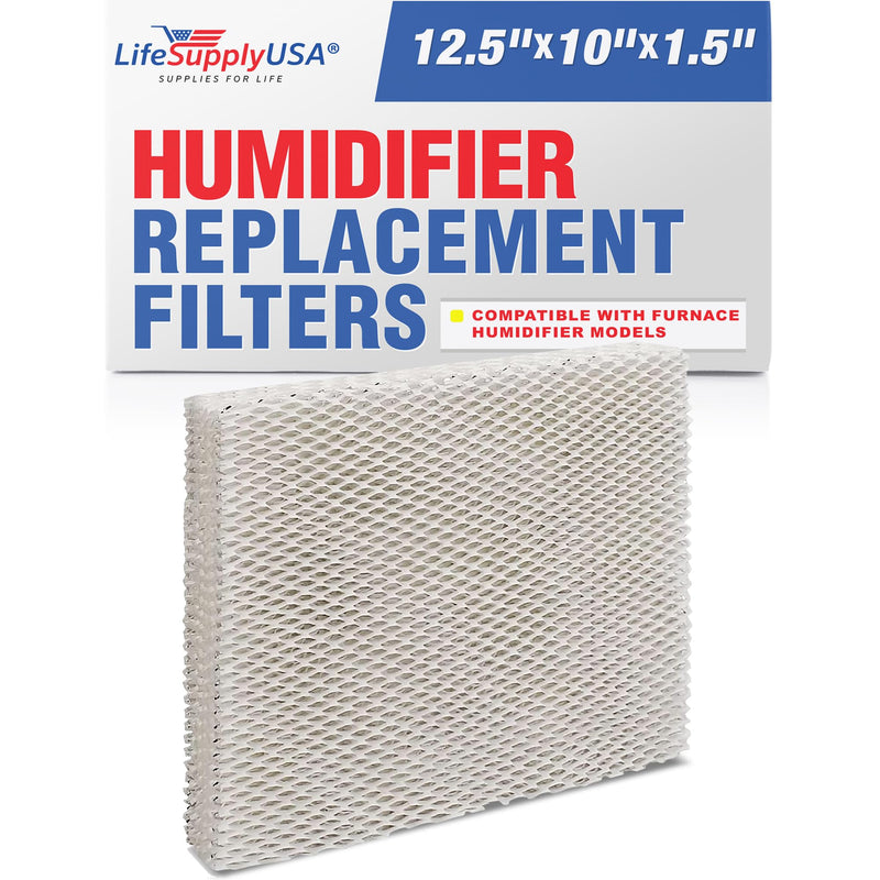 LifeSupplyUSA Humidifier Filter Water Panel Pad Compatible with Aprilaire Humidifier Furnace for Furnace humidifier Models 400, 400A, and 400M. Compare to Aprilaire Part
