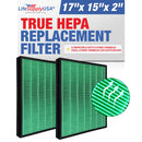 Complete 2-Pack Replacement Filter Set True HEPA and Carbon Pre-Filter Compatible With Coway Airmega 250S Air Purifier, Coway Airmega 250 Air Purifier by LifeSupplyUSA